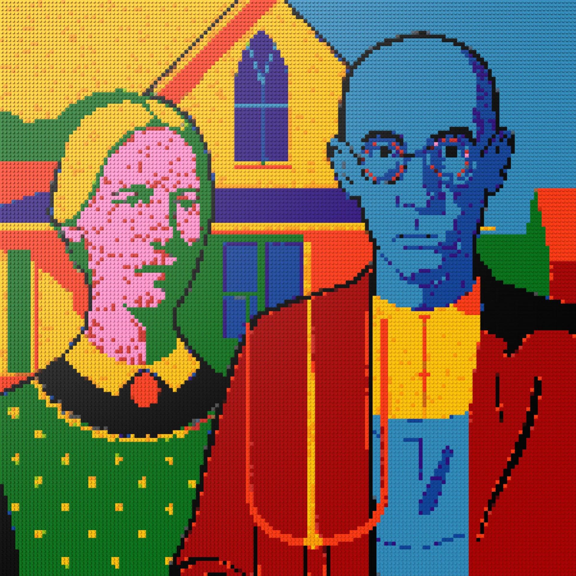 150*150studs, 120*120cm, 47,25*47,25inch