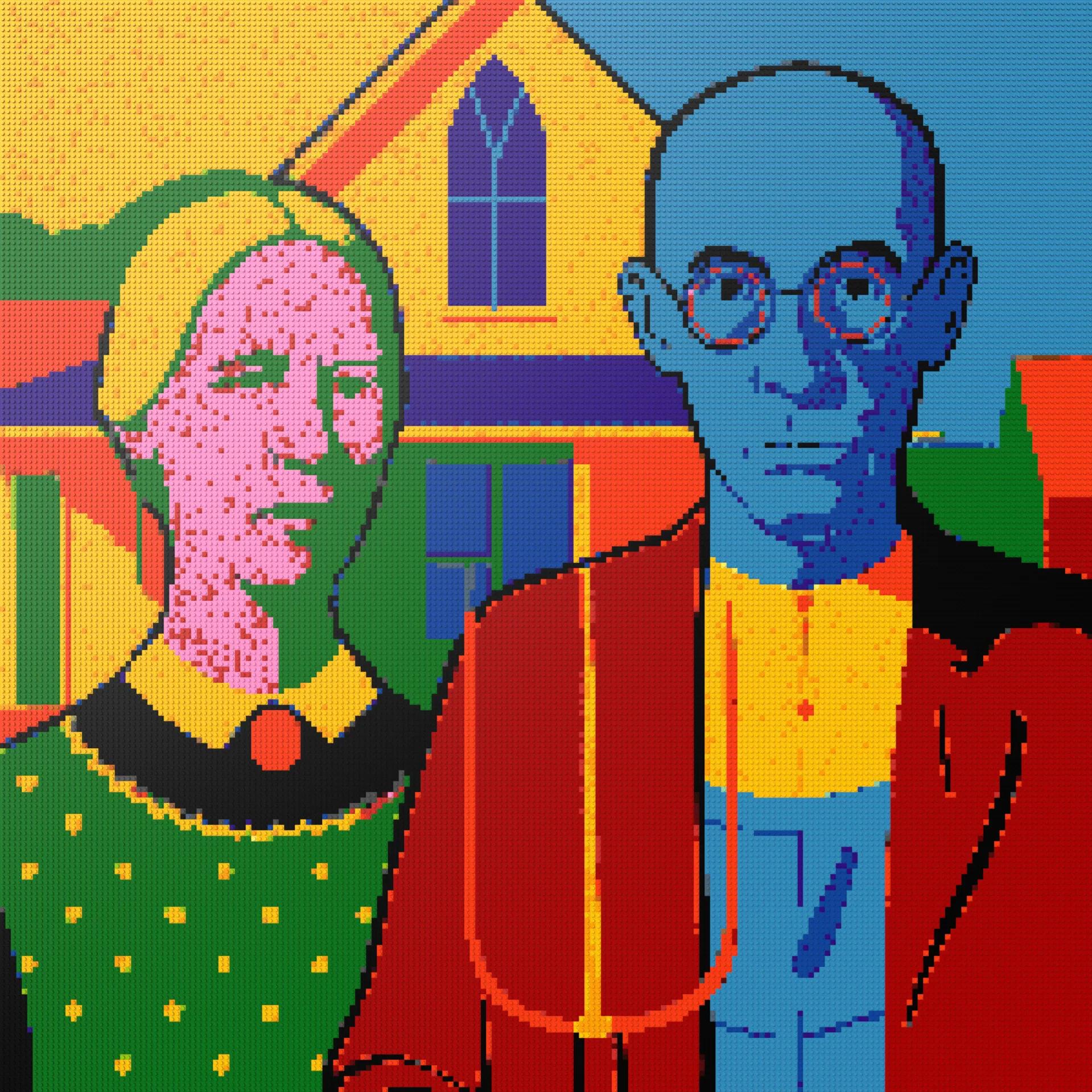 200*200studs, 160*160cm, 63*63inch