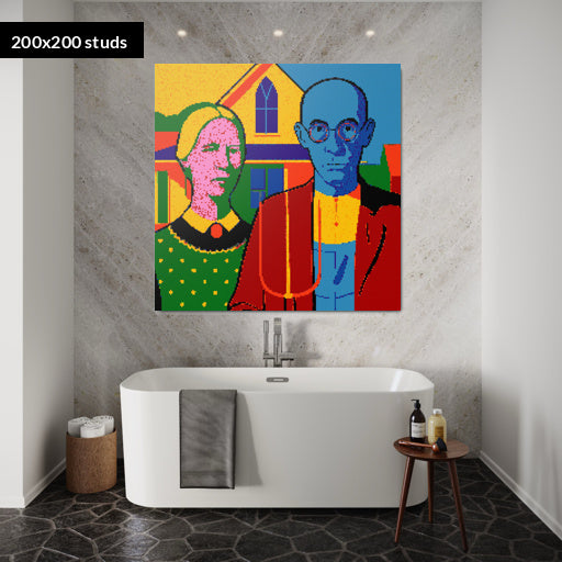 200*200studs, 160*160cm, 63*63inch