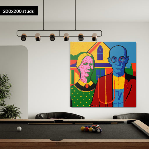 200*200studs, 160*160cm, 63*63inch