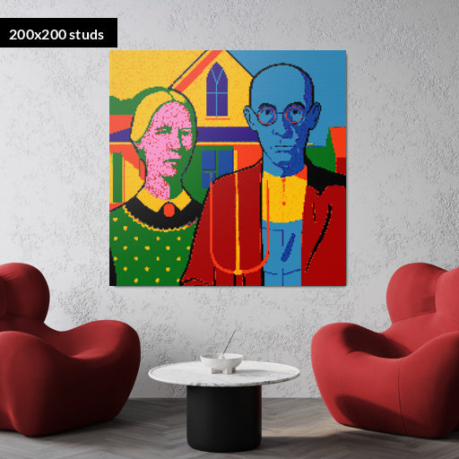 200*200studs, 160*160cm, 63*63inch