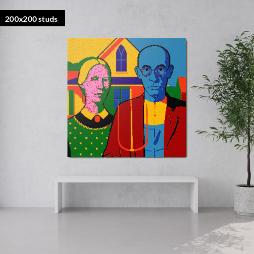 200*200studs, 160*160cm, 63*63inch