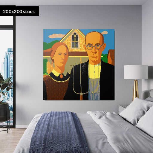 200*200studs, 160*160cm, 63*63inch