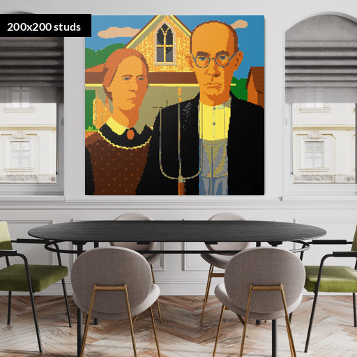 200*200studs, 160*160cm, 63*63inch