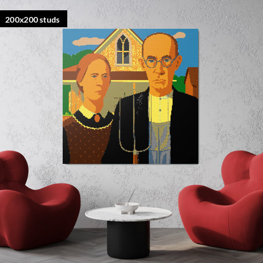200*200studs, 160*160cm, 63*63inch