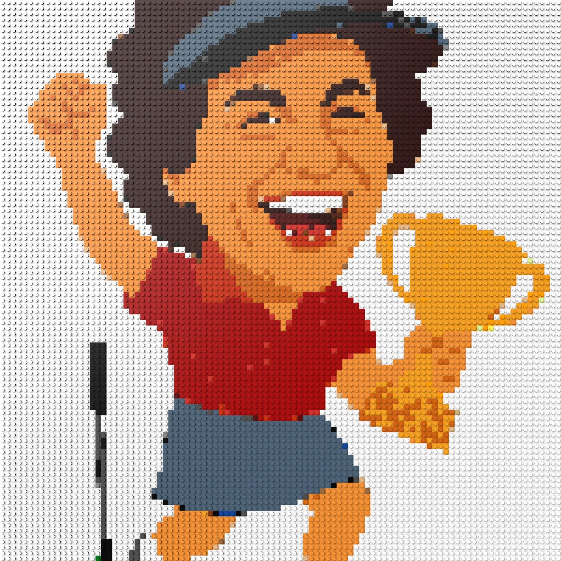 100*100studs, 80*80cm, 31,5*31,5inch
