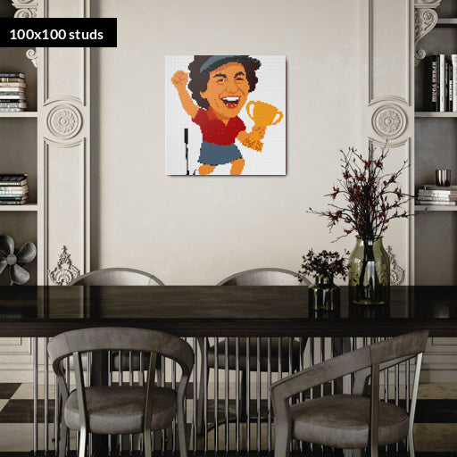 100*100studs, 80*80cm, 31,5*31,5inch
