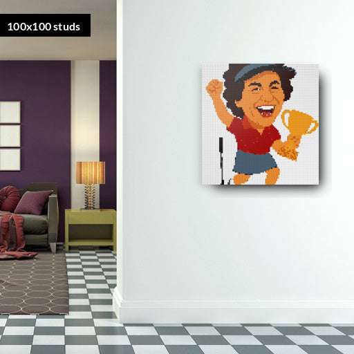 100*100studs, 80*80cm, 31,5*31,5inch