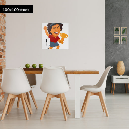 100*100studs, 80*80cm, 31,5*31,5inch
