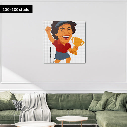 100*100studs, 80*80cm, 31,5*31,5inch