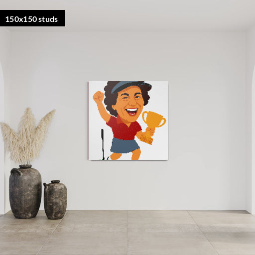 150*150studs, 120*120cm, 47,25*47,25inch