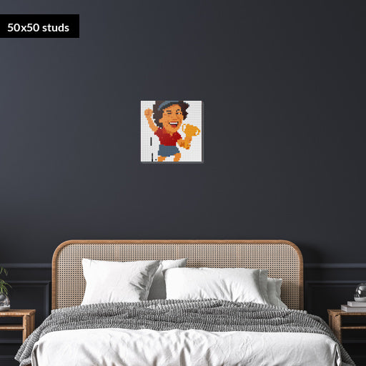 50*50studs, 40*40cm, 15,75*15,75inch