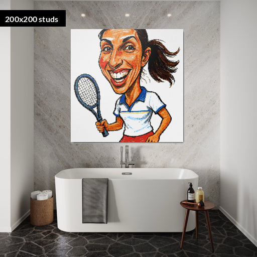 200*200studs, 160*160cm, 63*63inch