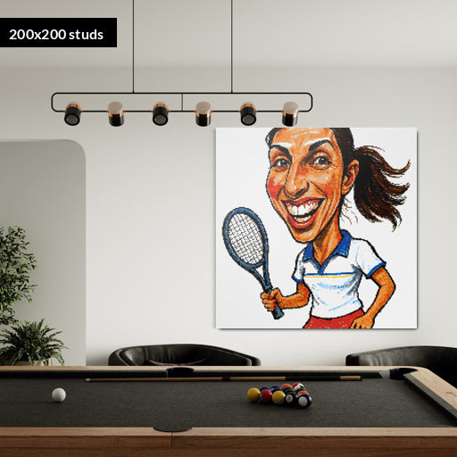 200*200studs, 160*160cm, 63*63inch