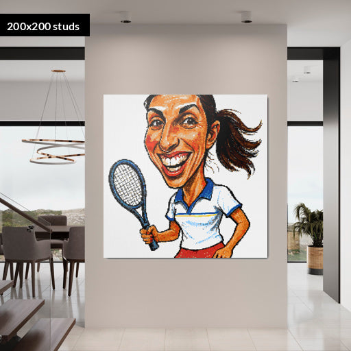 200*200studs, 160*160cm, 63*63inch