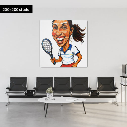 200*200studs, 160*160cm, 63*63inch