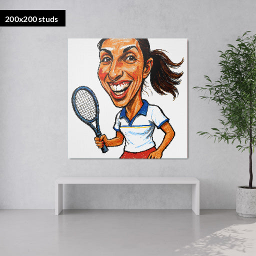 200*200studs, 160*160cm, 63*63inch