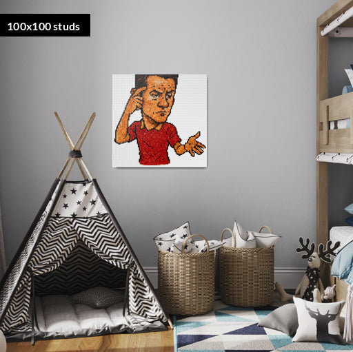 100*100studs, 80*80cm, 31,5*31,5inch