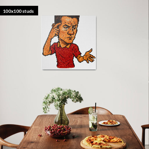 100*100studs, 80*80cm, 31,5*31,5inch