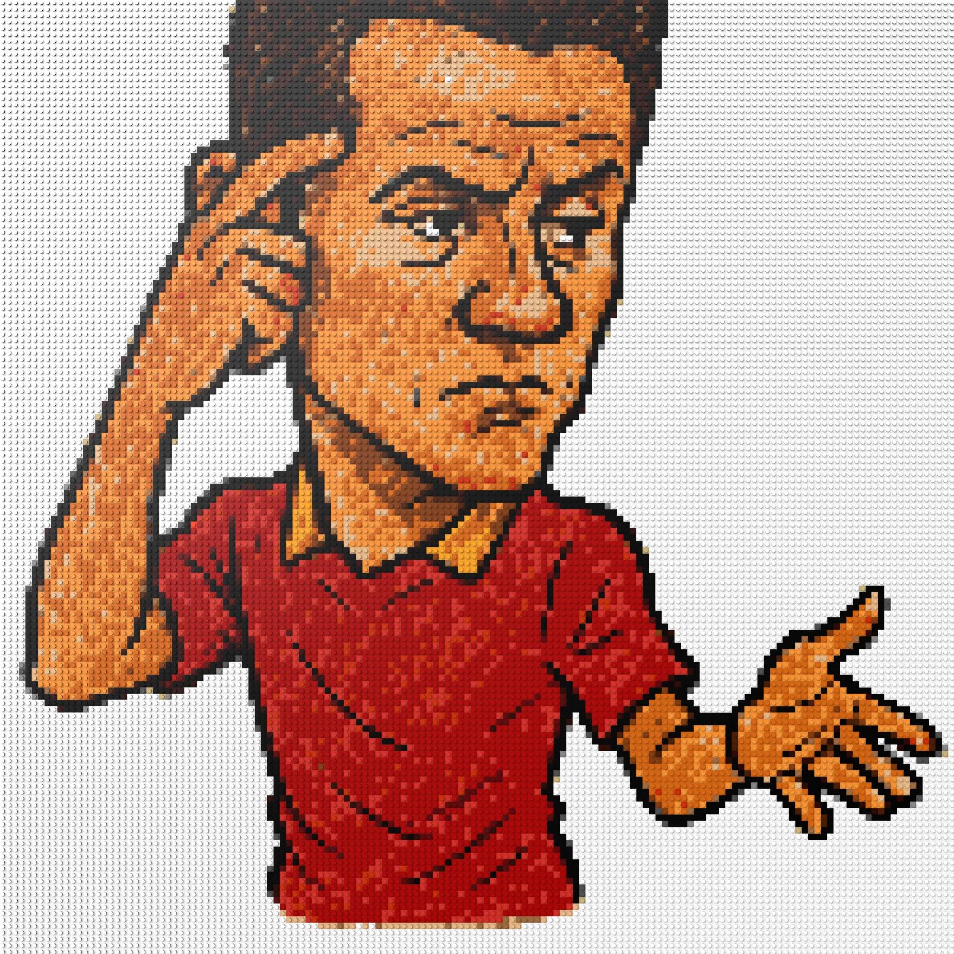 150*150studs, 120*120cm, 47,25*47,25inch