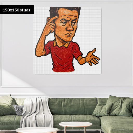 150*150studs, 120*120cm, 47,25*47,25inch