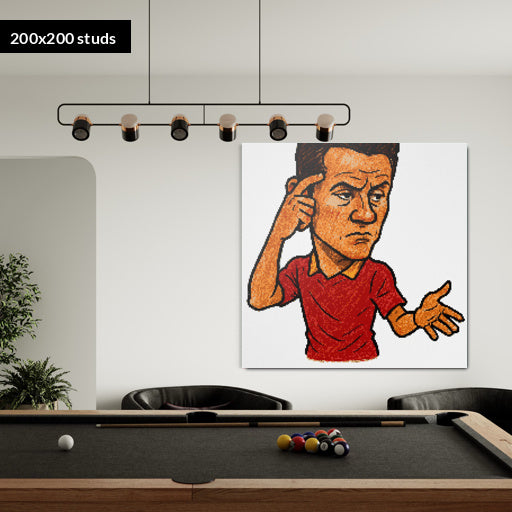 200*200studs, 160*160cm, 63*63inch