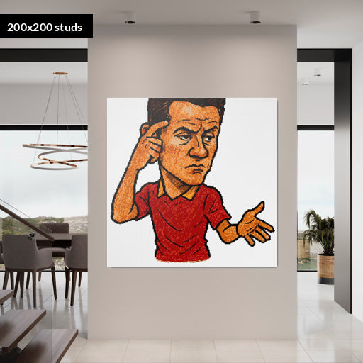 200*200studs, 160*160cm, 63*63inch