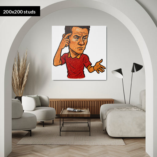 200*200studs, 160*160cm, 63*63inch