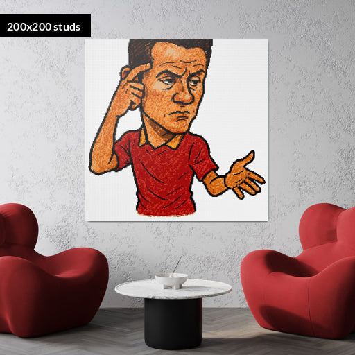 200*200studs, 160*160cm, 63*63inch