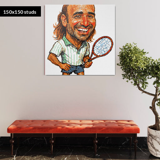 150*150studs, 120*120cm, 47,25*47,25inch