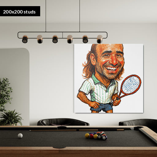 200*200studs, 160*160cm, 63*63inch