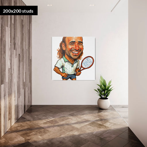 200*200studs, 160*160cm, 63*63inch