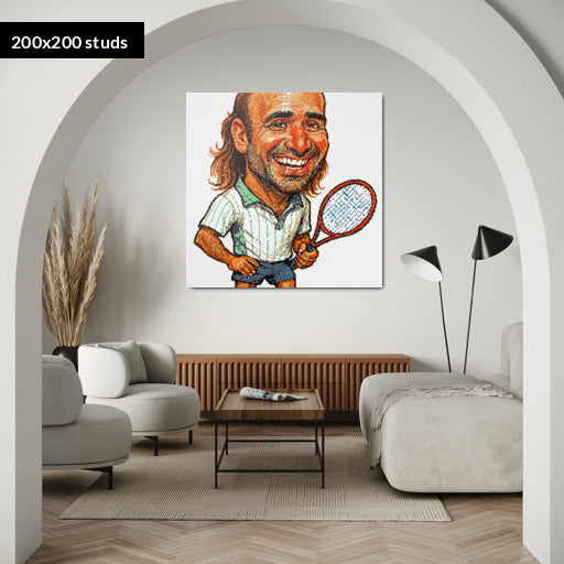 200*200studs, 160*160cm, 63*63inch