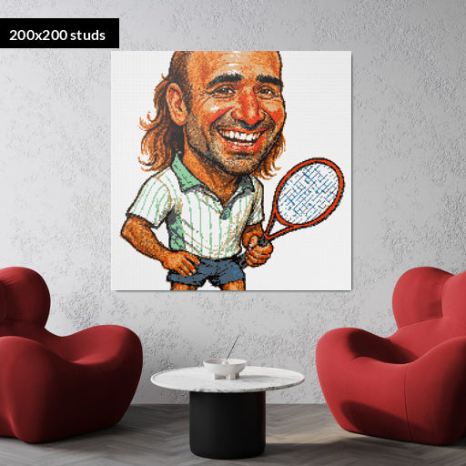 200*200studs, 160*160cm, 63*63inch