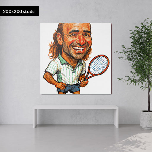 200*200studs, 160*160cm, 63*63inch