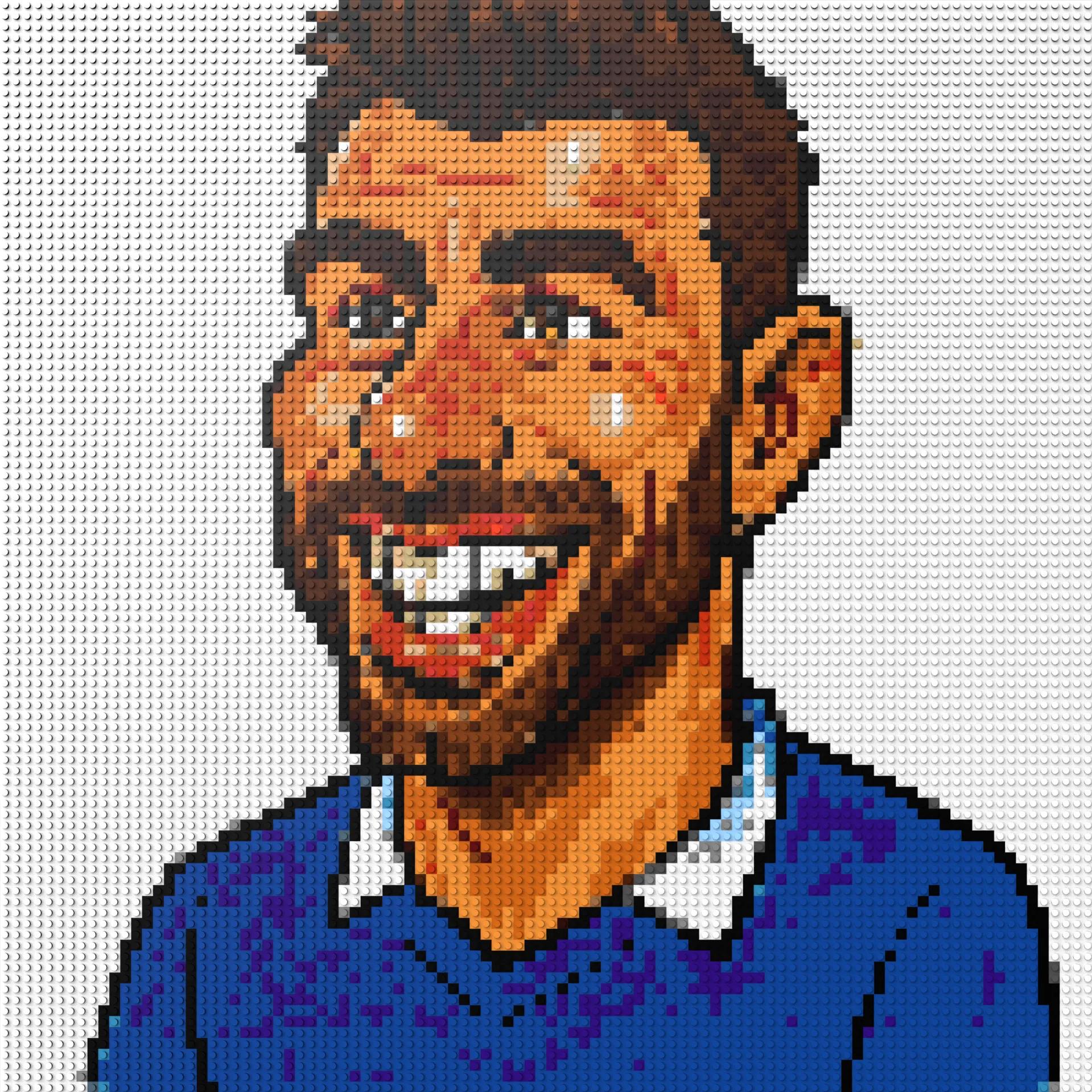 100*100studs, 80*80cm, 31,5*31,5inch