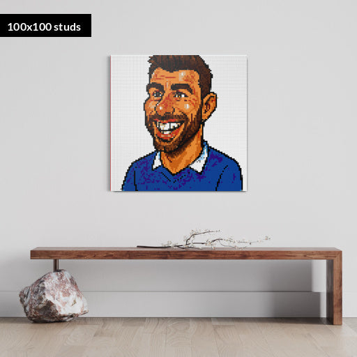 100*100studs, 80*80cm, 31,5*31,5inch