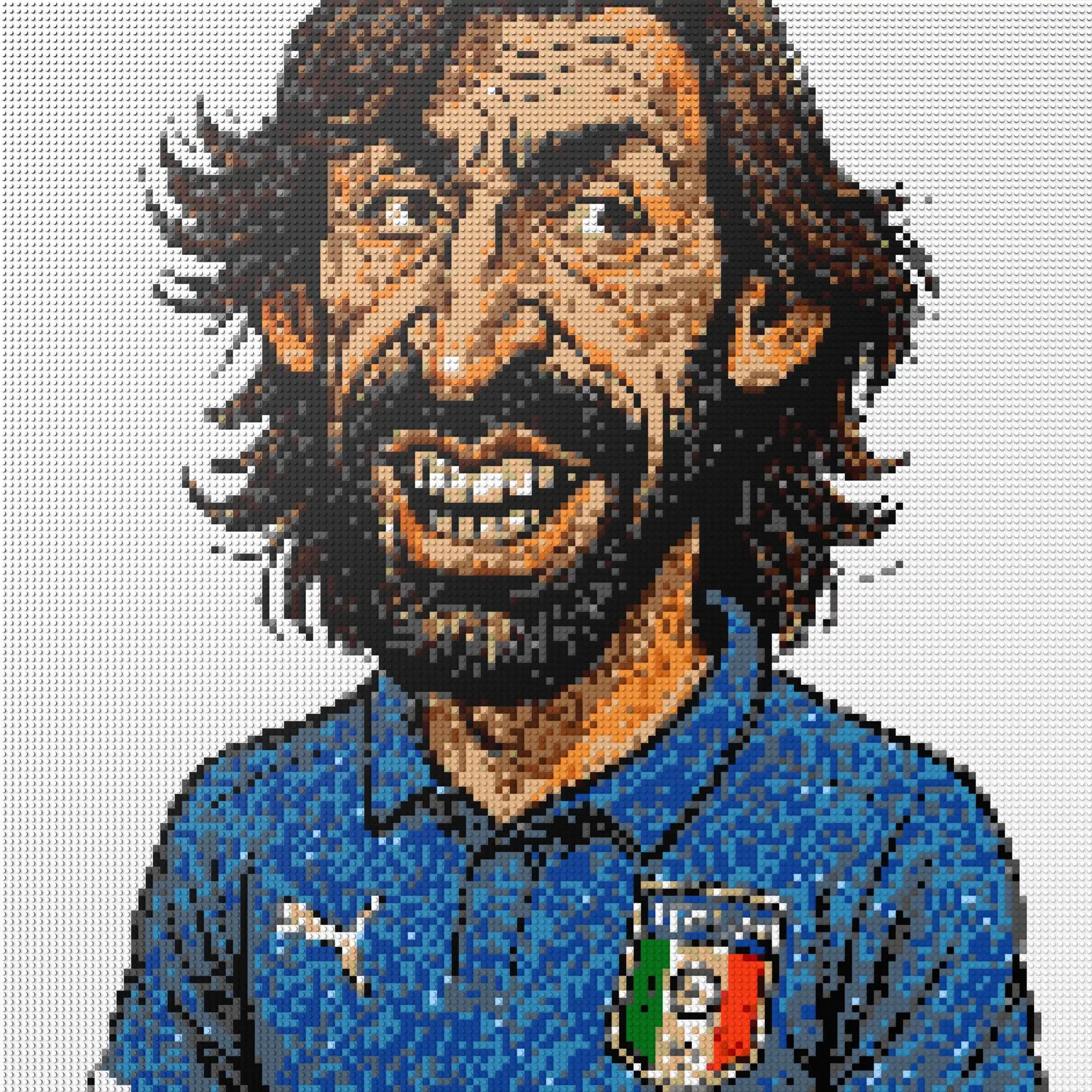 150*150studs, 120*120cm, 47,25*47,25inch