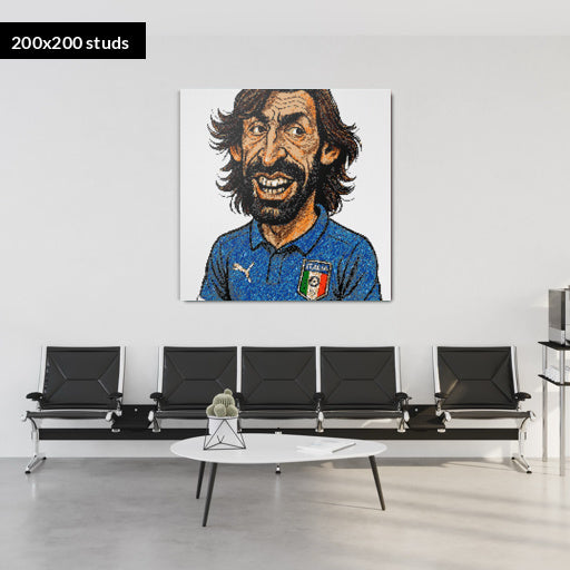 200*200studs, 160*160cm, 63*63inch