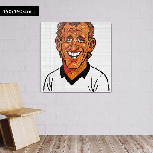 150*150studs, 120*120cm, 47,25*47,25inch