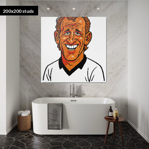 200*200studs, 160*160cm, 63*63inch