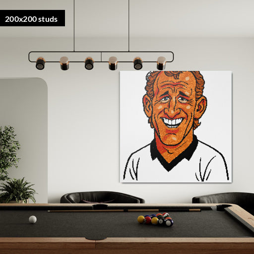 200*200studs, 160*160cm, 63*63inch