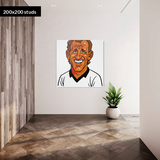 200*200studs, 160*160cm, 63*63inch