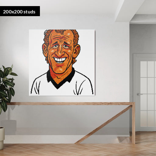 200*200studs, 160*160cm, 63*63inch