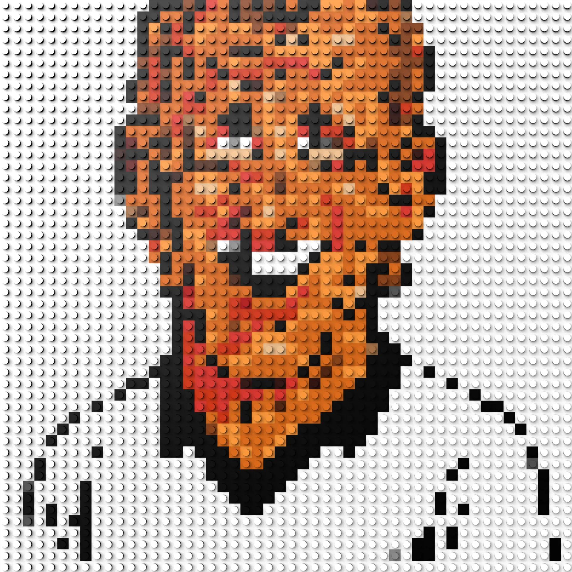 50*50studs, 40*40cm, 15,75*15,75inch