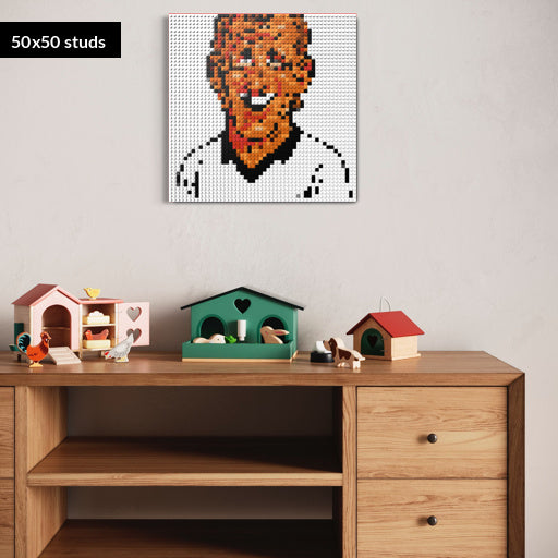 50*50studs, 40*40cm, 15,75*15,75inch