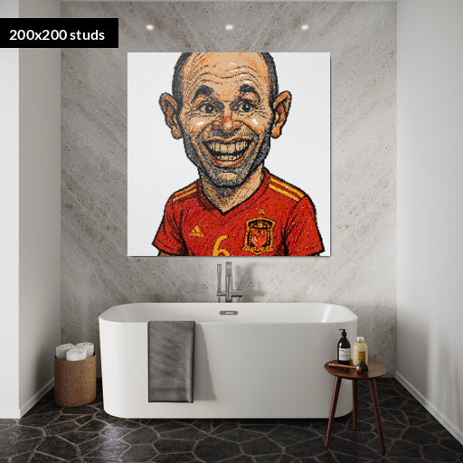 200*200studs, 160*160cm, 63*63inch