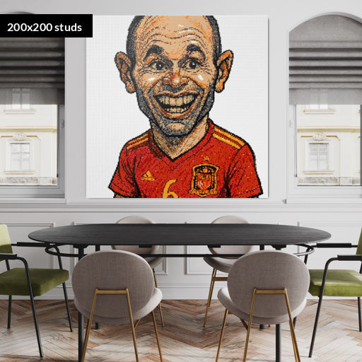 200*200studs, 160*160cm, 63*63inch