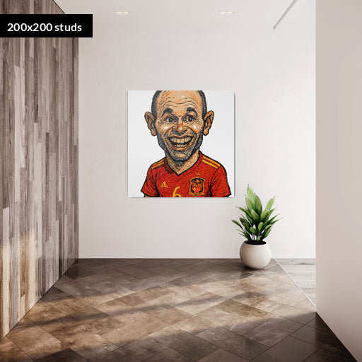 200*200studs, 160*160cm, 63*63inch