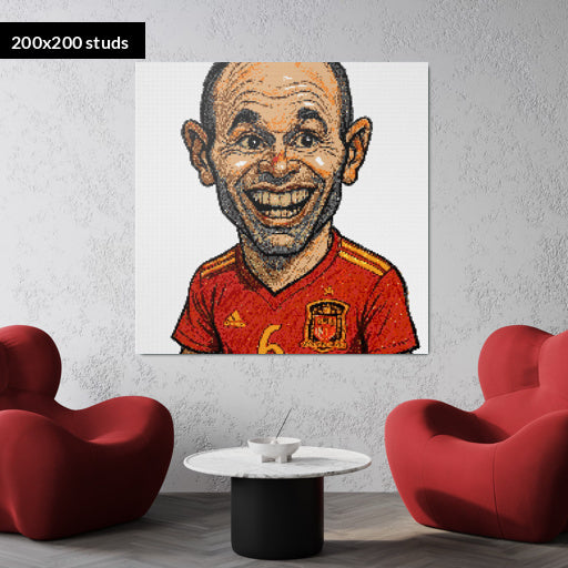 200*200studs, 160*160cm, 63*63inch